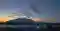 Landscape of the Lofoten Islands at dusk